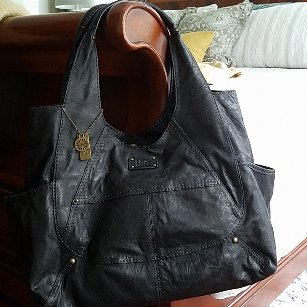 UGG Classic Leather Hobo Handbag